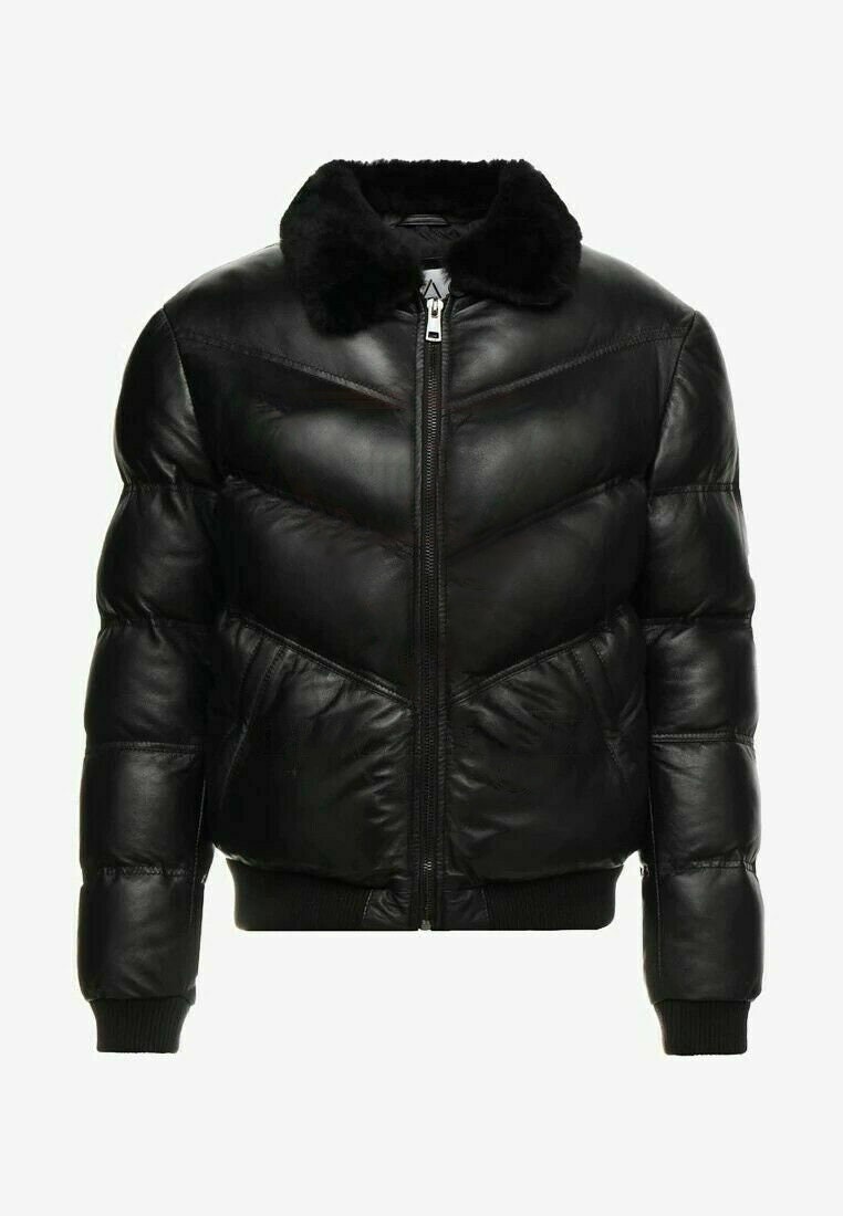 Leather Bubble Coat - Etsy