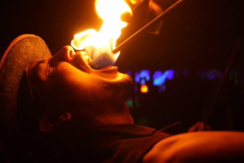 2hr Online Fire Eating Lesson LIVE!-