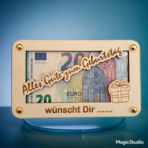 Geldgeschenk, Geldkarte, Geburtstag Geschenkidee, Geschenk für Sie, Geldbox, Geschenk für Ihn, personalisiert schenken, Birthday Gift