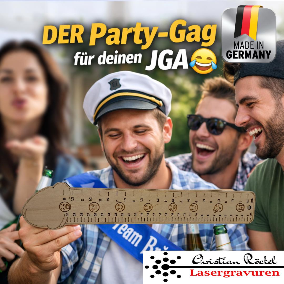 Party Rulers Willy Meter Ruler – Stag Party Gift for Men – Funny Gag Gift for ...