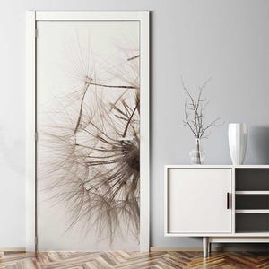 Türtapete Türposter Türfolie Pusteblumen Seicht Türbild Türaufkleber Folie