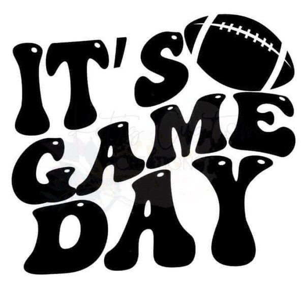 It's Game Day svg, Football svg, Football Shirt svg, Football svg Women, Football svg Files, Football svg Designs, for Cricut, png