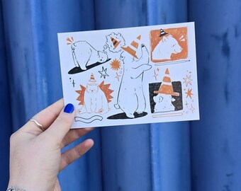 Polar Traffic - Art Print