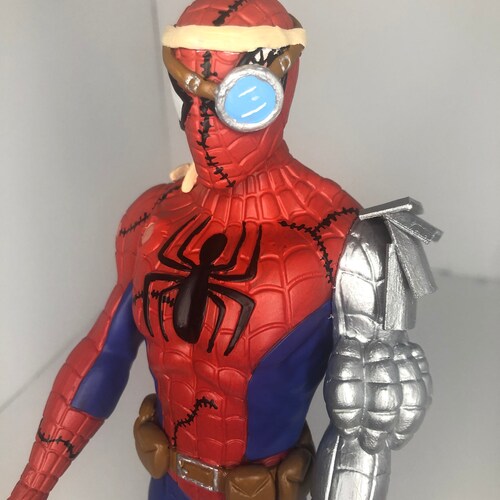 Cyborg shops Spider-Man