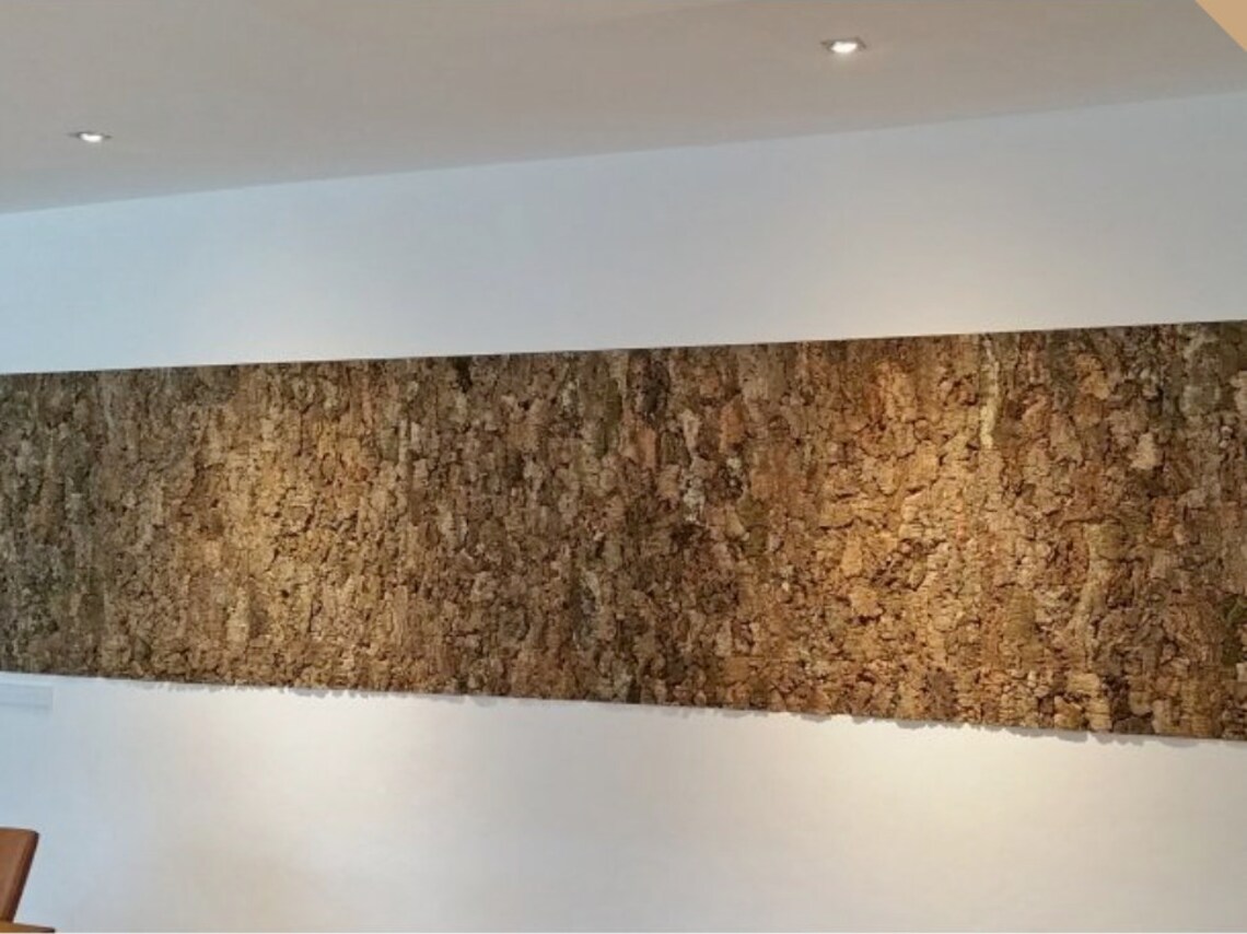Natural cork panel acoustic cork panel raw cork panel wood Etsy