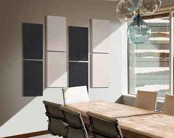 Decorative Acoustic Panels for Sound Absorption, Echo Reduction, Studio Bass Traps.
