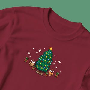 Stardew Valley Christmas Sweatshirt | Stardew Valley Gifts | Cozy Gaming | College Star | Pixel Sweatshirt |