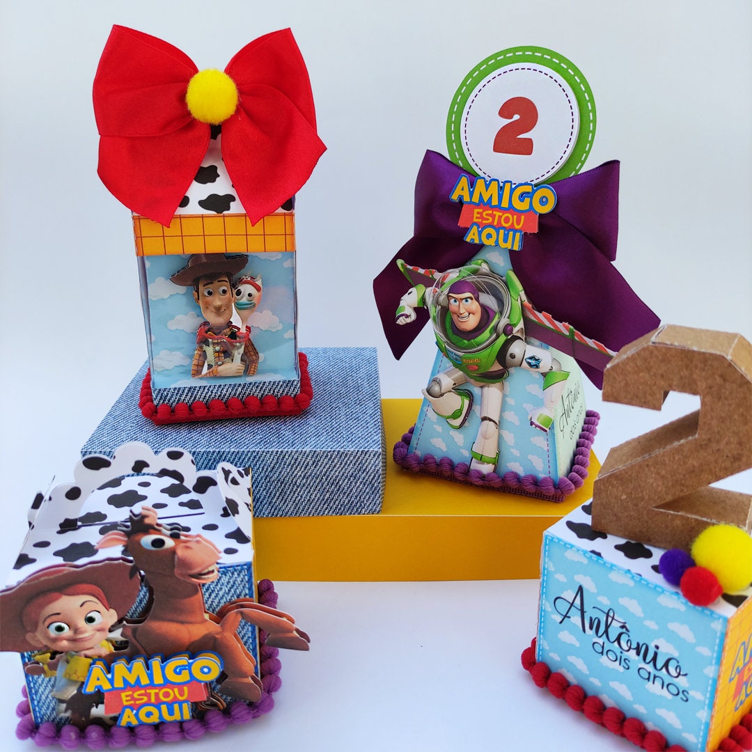 Toy Story Party Favor Box Personalized Party Decor Pack 20 Etsy