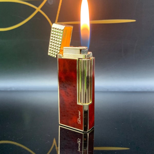 Red Flame Lighter Etsy