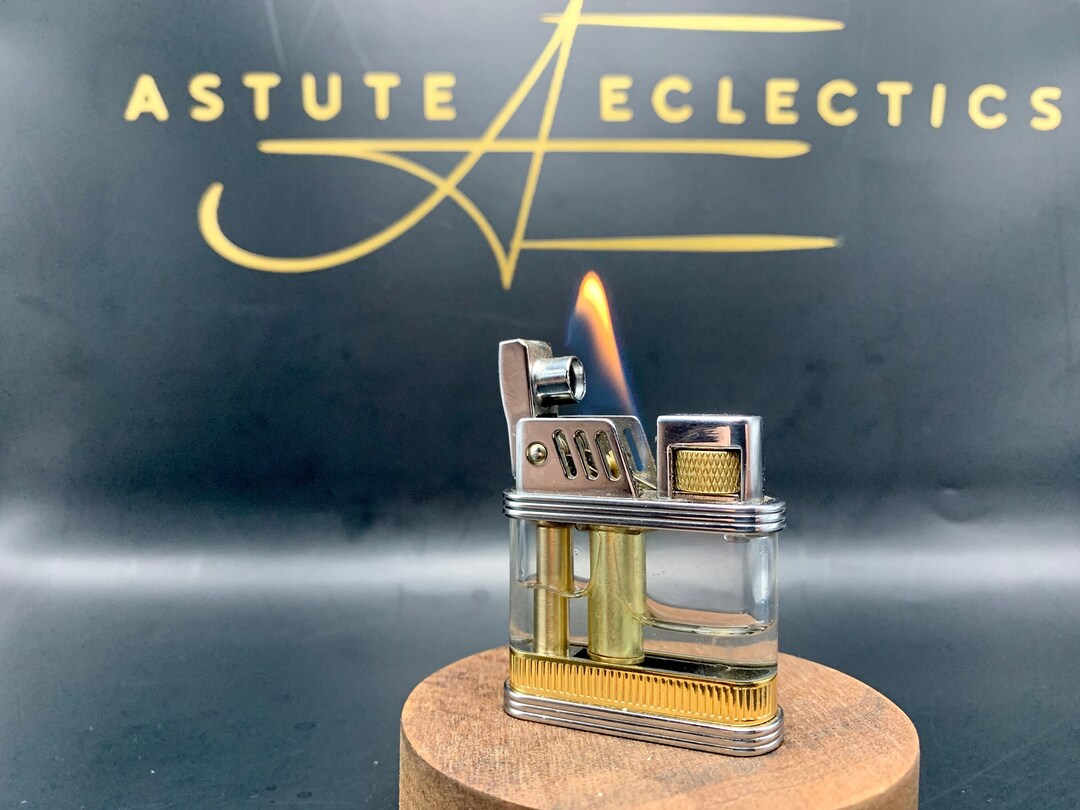 Cool Window Lighter, Automatic Flint Ignition, Refillable Kerosene