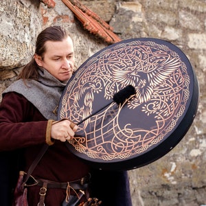 Norse shaman drum top