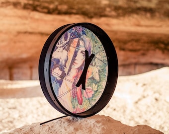 Vegan Shaman Drum: Forest Nymph Sound Healing Tool, Tunable Membrane