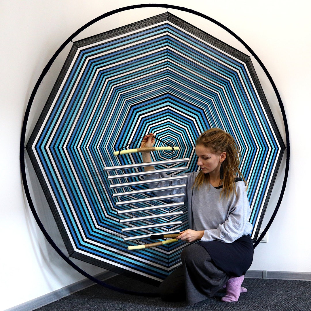 Sound Healing Instrument Rawa white Sound, 9note Tubular Flow Chimes