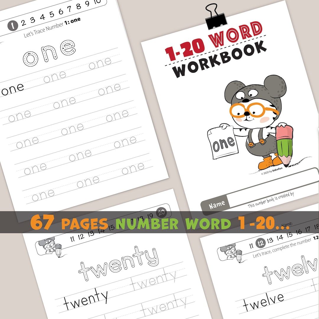 printable-1-20-word-workbook-preschool-number-worksheets-homeschool