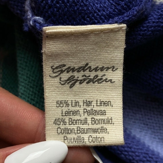 Womens Dress Gudrun Sjoden Size L Linen/Cotton - image 5