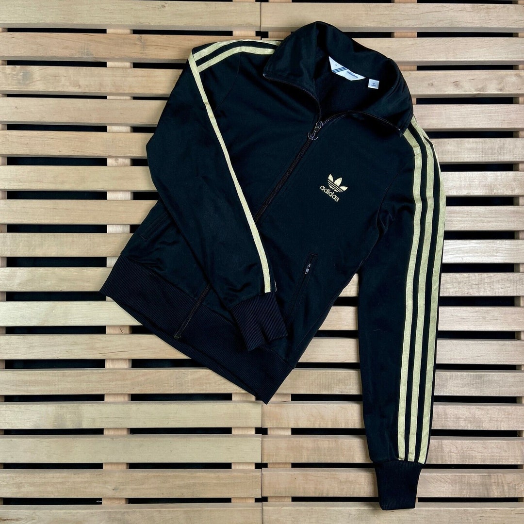 Black and gold adidas jacket womens online