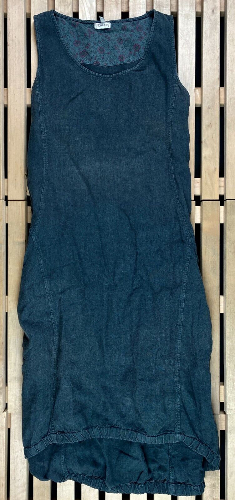 Womens Dress Deerberg Size M Linen