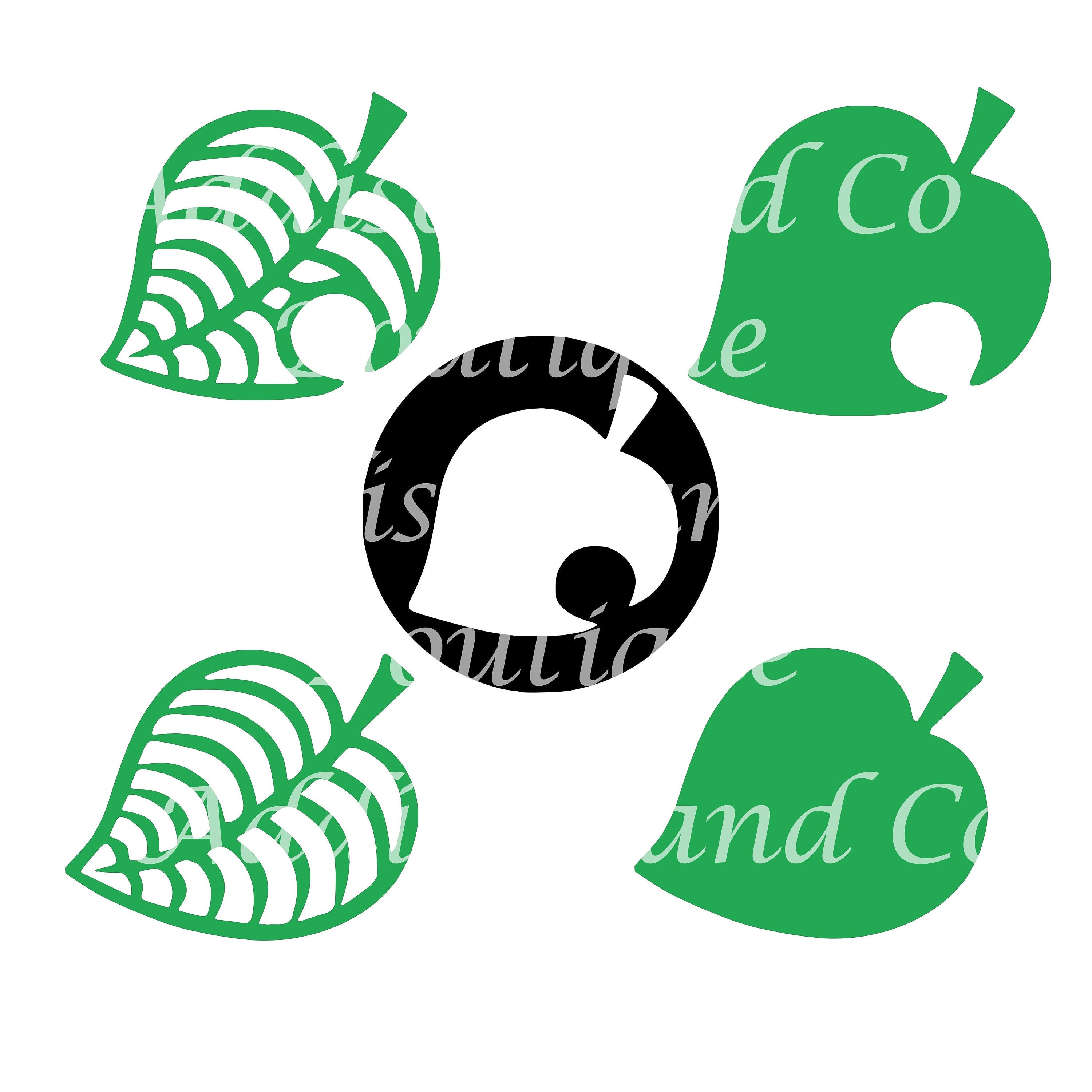 Animal Crossing Nook Inc Symbols 5 Different Symbols - Etsy