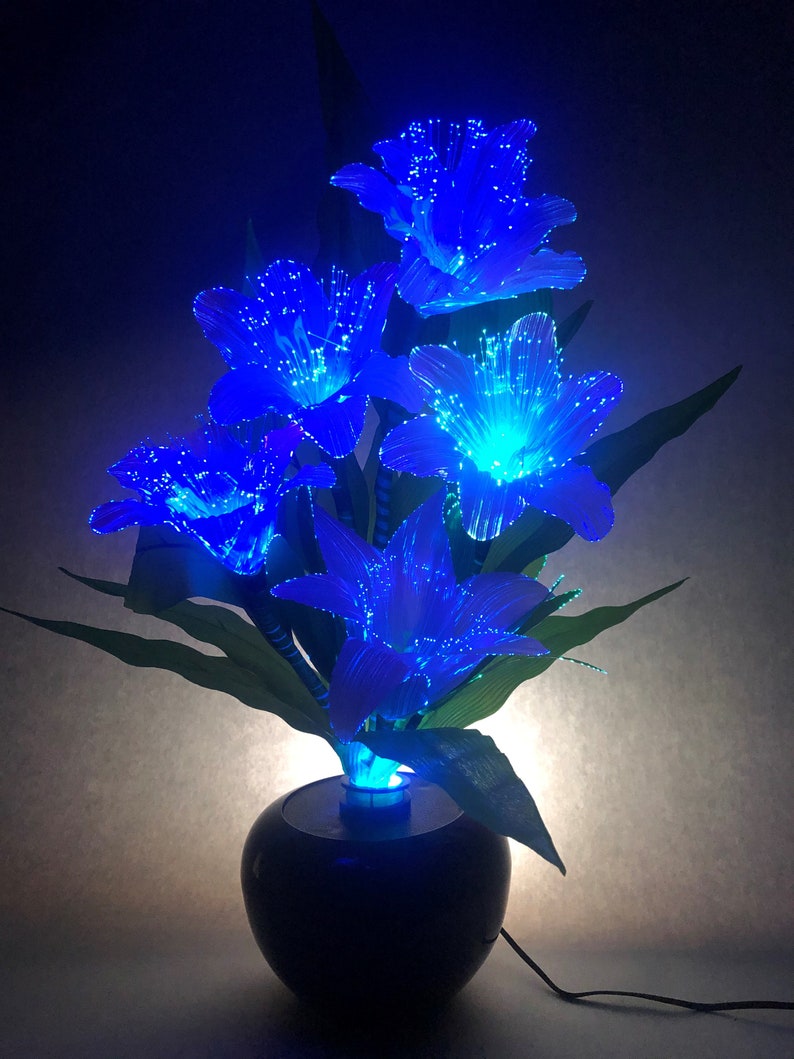 Light ahead LED Fiber Optic Flowers Lamp Centerpieces with Etsy