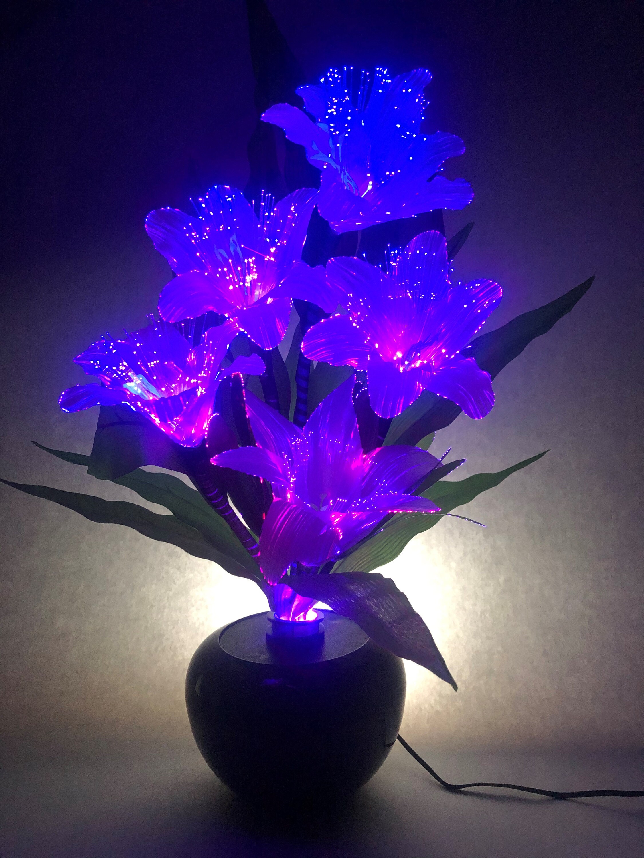 Light ahead LED Fiber Optic Flowers Lamp Centerpieces with Etsy