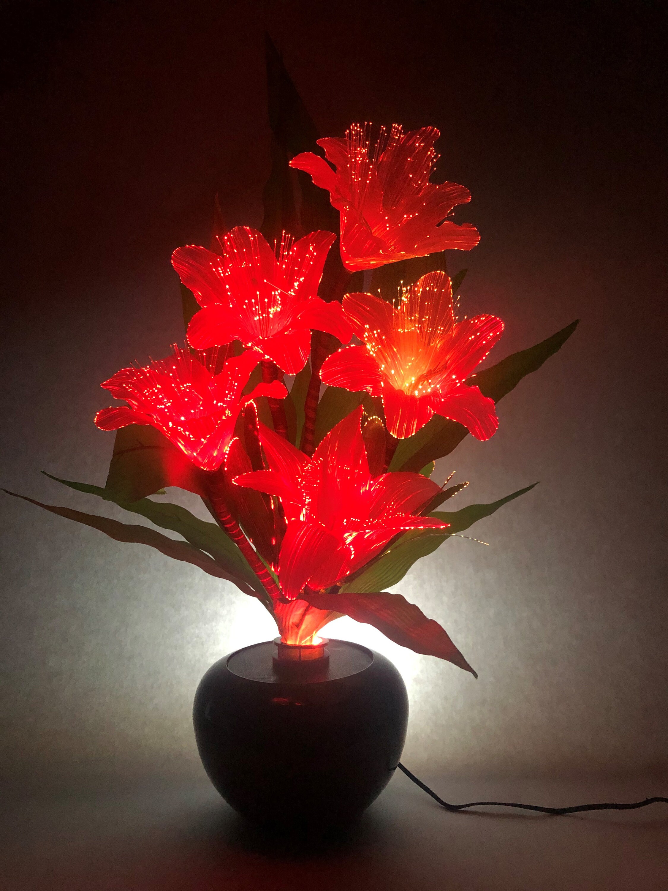 Light ahead LED Fiber Optic Flowers Lamp Centerpieces with Etsy