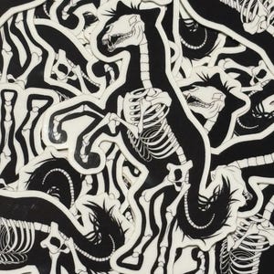 Horse Skeleton Sihouette Sticker