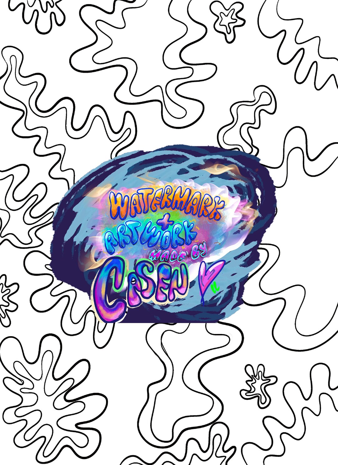 Procreate Coloring Pages - Etsy