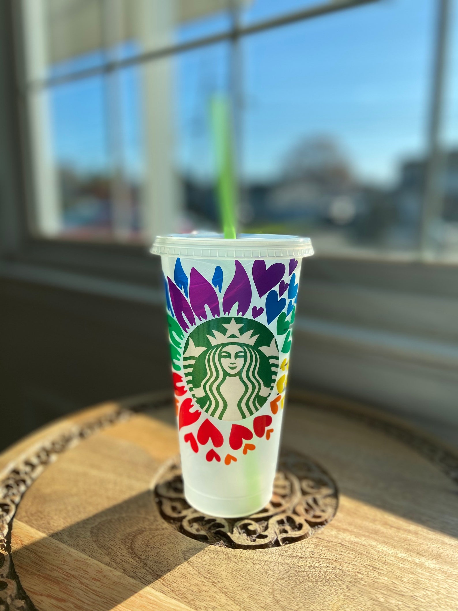 Starbucks Rainbow Collection Gift Variety of Rainbow Themes Etsy