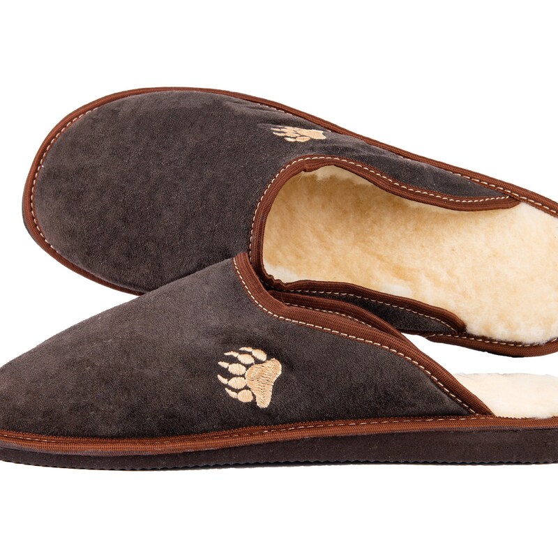 mens embroidered slippers