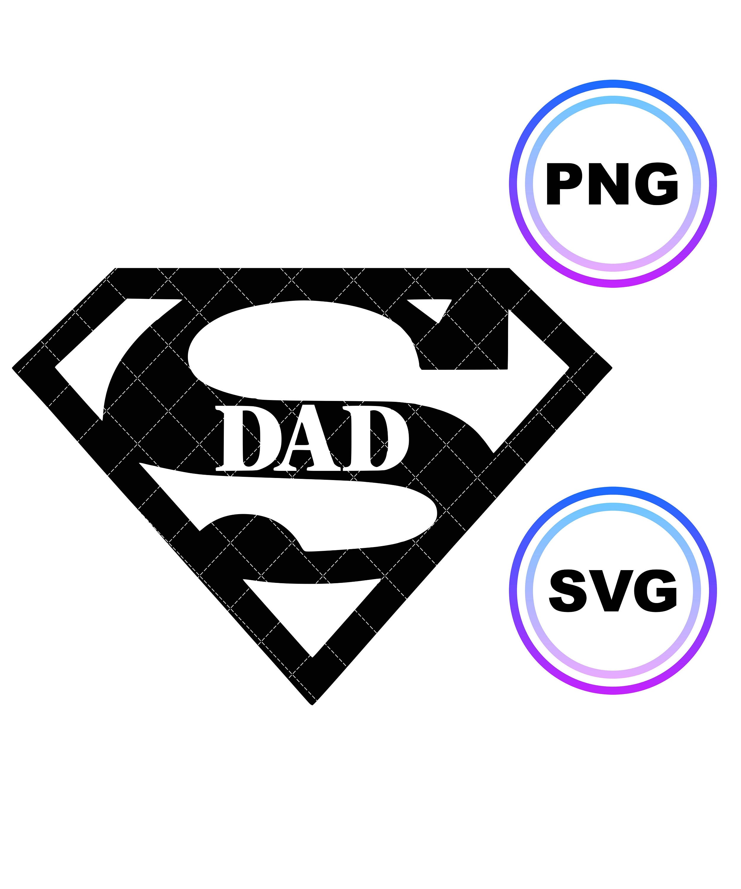 Download Super Papa SVG Vatertag SVG-Dateien Instant Download ...
