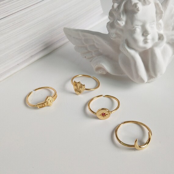 New products, 18k Lucky Flower Rings... - COVO 24K GOLD HK | Facebook