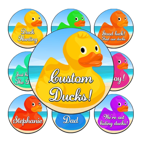 Custom Rubber Duck Magnet