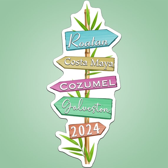 Bamboo Sign Magnet