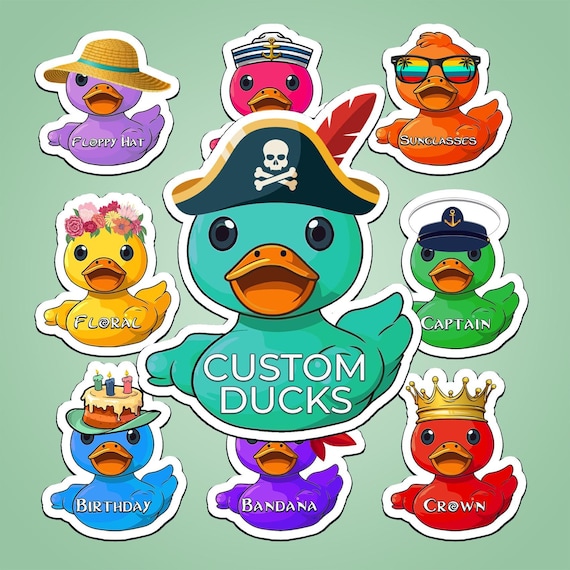 Custom Ducky Magnet
