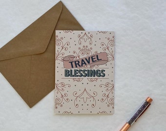 Travel Blessings | Travel Card / Greeting Card / Travel Inspiration