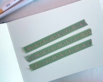 Japanese Washi Tape | Cactus Mania  | 15 mm x 10 metres / Journaling / scrapbooking / stationery
