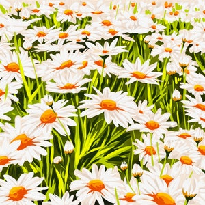 Watercolour Daisy Clipart ,Flower design sublimation ,Flower Graphics ,Daisies flower Clip Art,Daisy Png ,Hand Painted Watercolour,