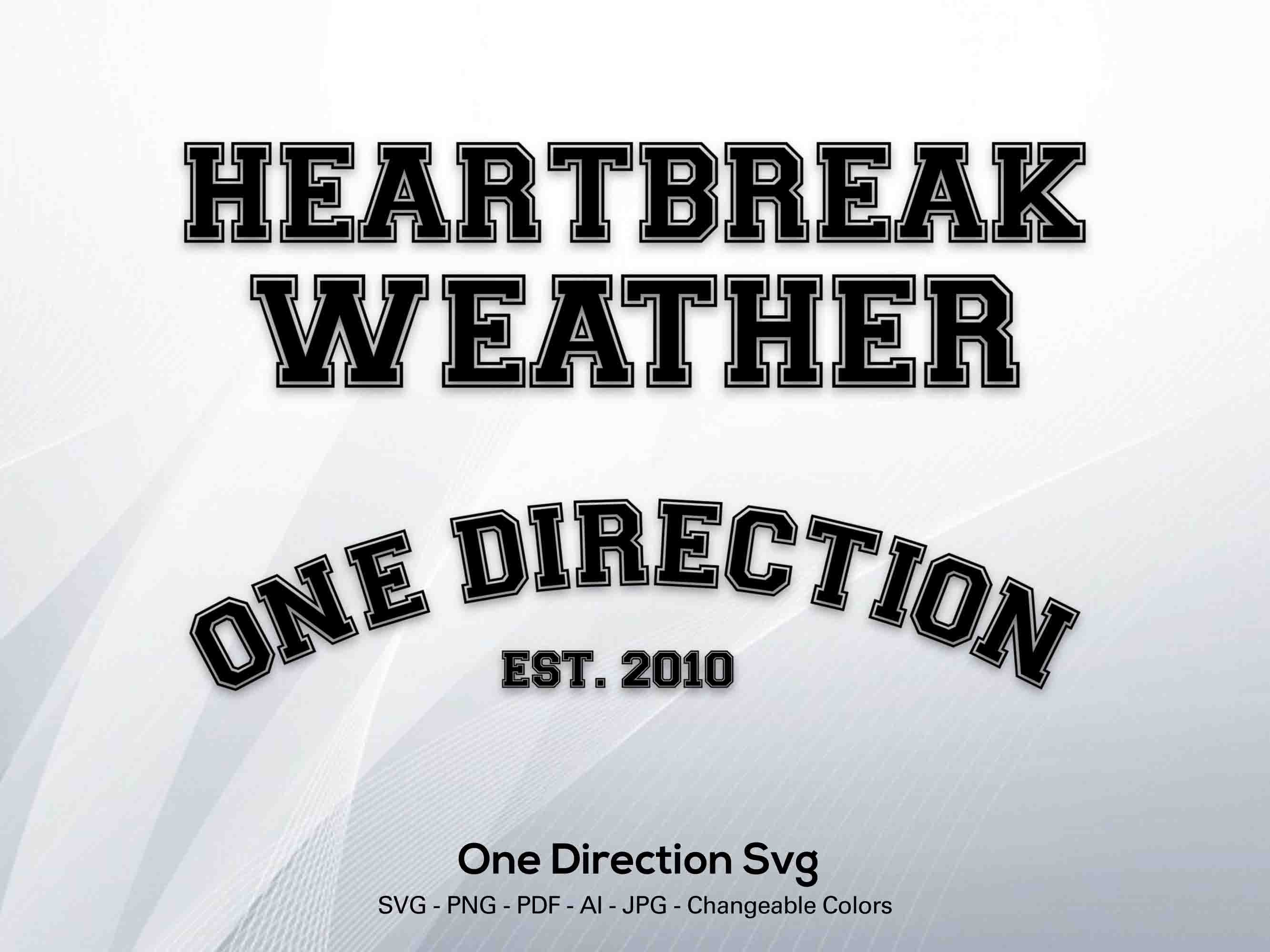 One Direction Svg One Direction Logo Jpg Png Ai Pdf Cricut Etsy Ireland