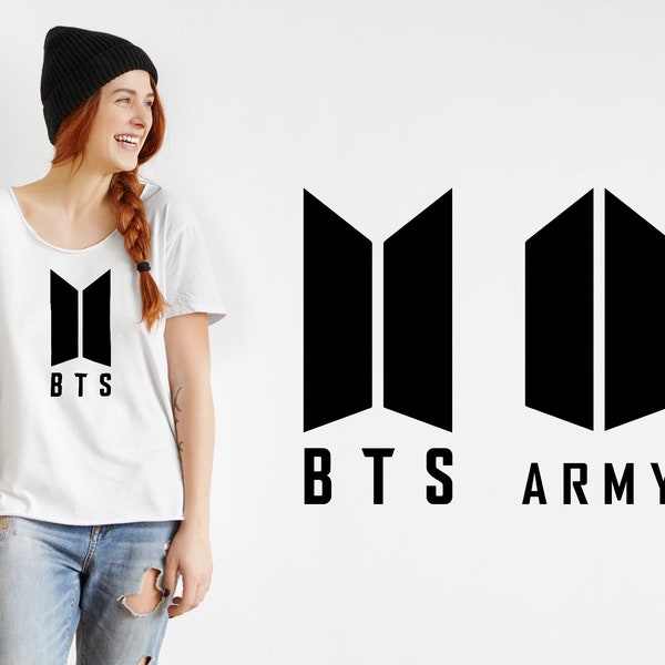 BTS Logo Svg - BTS ARMY Svg Logo - Bts Png - Army Png Sublimate