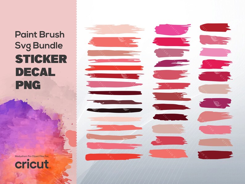 Paint Stroke Svg Paint Brush Stroke Sublimation Background Brush Stroke