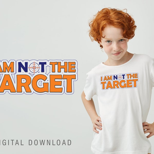 Birthday Boy Svg, I Am Not The Target Svg Png Printable Cut File