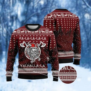 Christmas Sweater Viking Christmas 