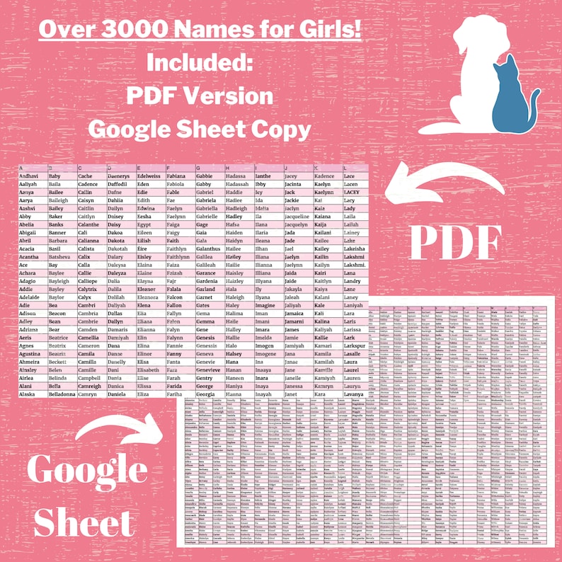 Animal Shelters and Animal Rescues Unique Pet Name List Animal Rescue ...