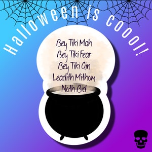 Cromwell Chant Sticker - Halloweentown