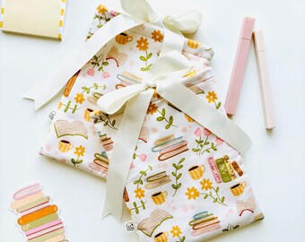 Book sleeve with Ribbon | kindle sleeve with ribbon