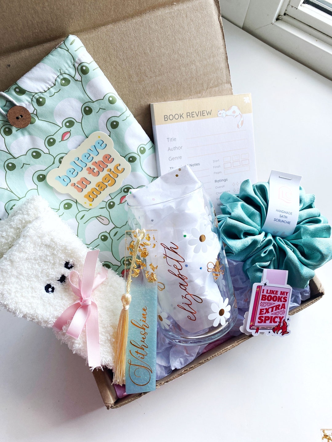Reader's Gift Box Bookish Gift Box Gift Box for Book Lovers Etsy