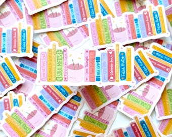 Romance Reader Sticker | Vinyl Sticker | Kindle Sticker | Bookish Sticker