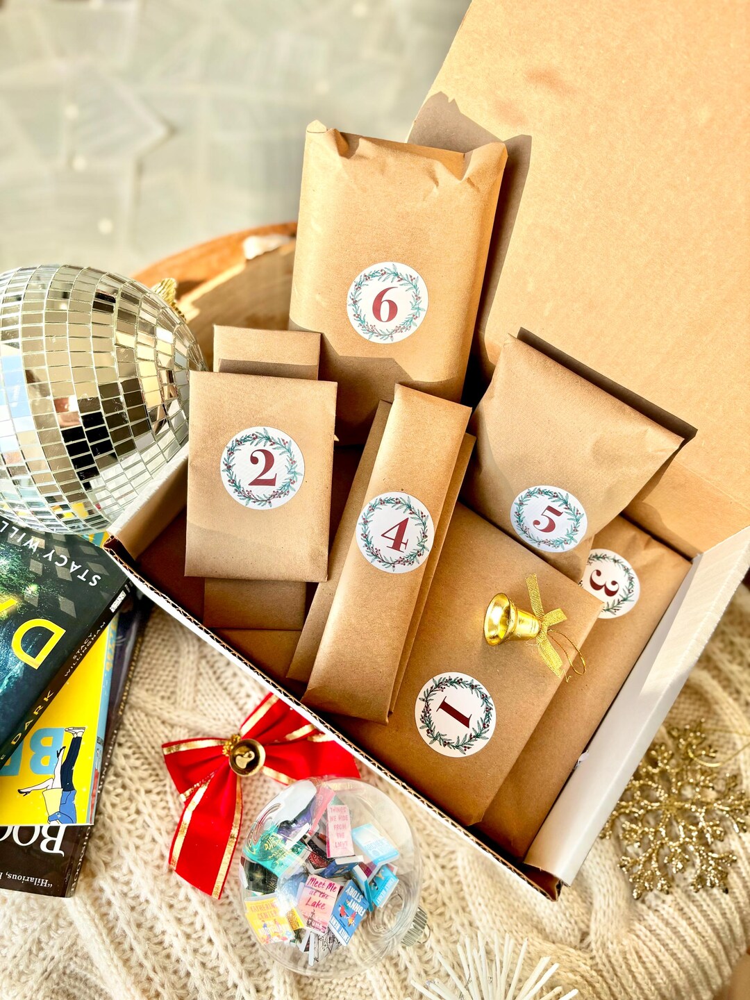 Bookish Advent Calendar Reader Advent Gift Box Christmas Advent Bookish Advent Calendar Reader Advent Gift Box Christmas Advent