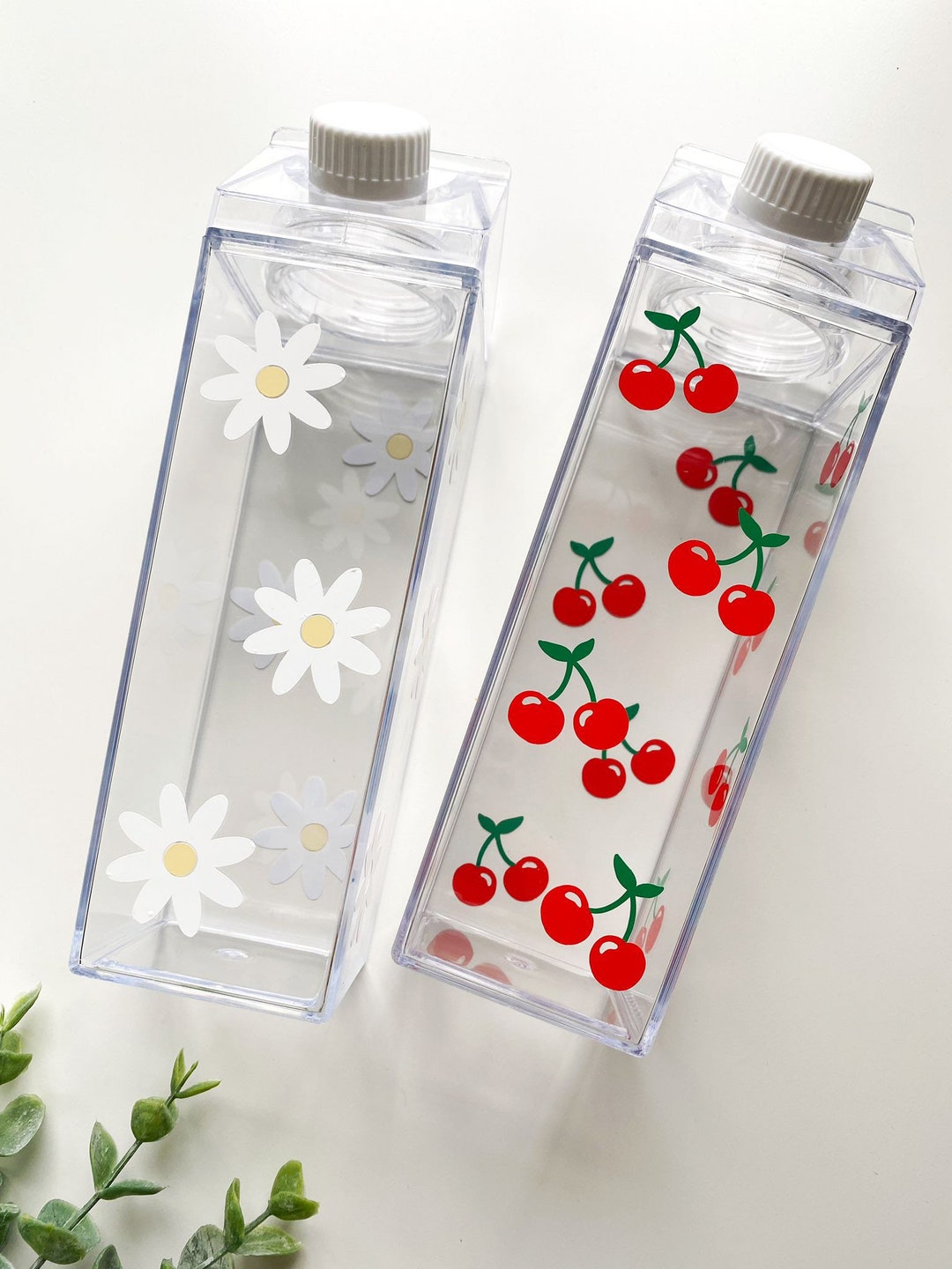 Personalized Milk Carton Water Bottle Etsy