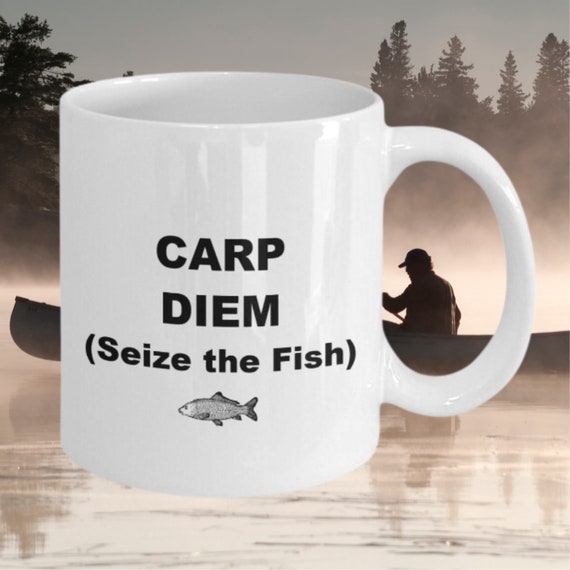 Funny Fish Mug, Fishing Gift, Fisherman Mug, Happy Camper Mug, Fishing  Coffee Cup, Gift for Fisherman, Nature Mug, Fishing Mugs, Camper Mug 
